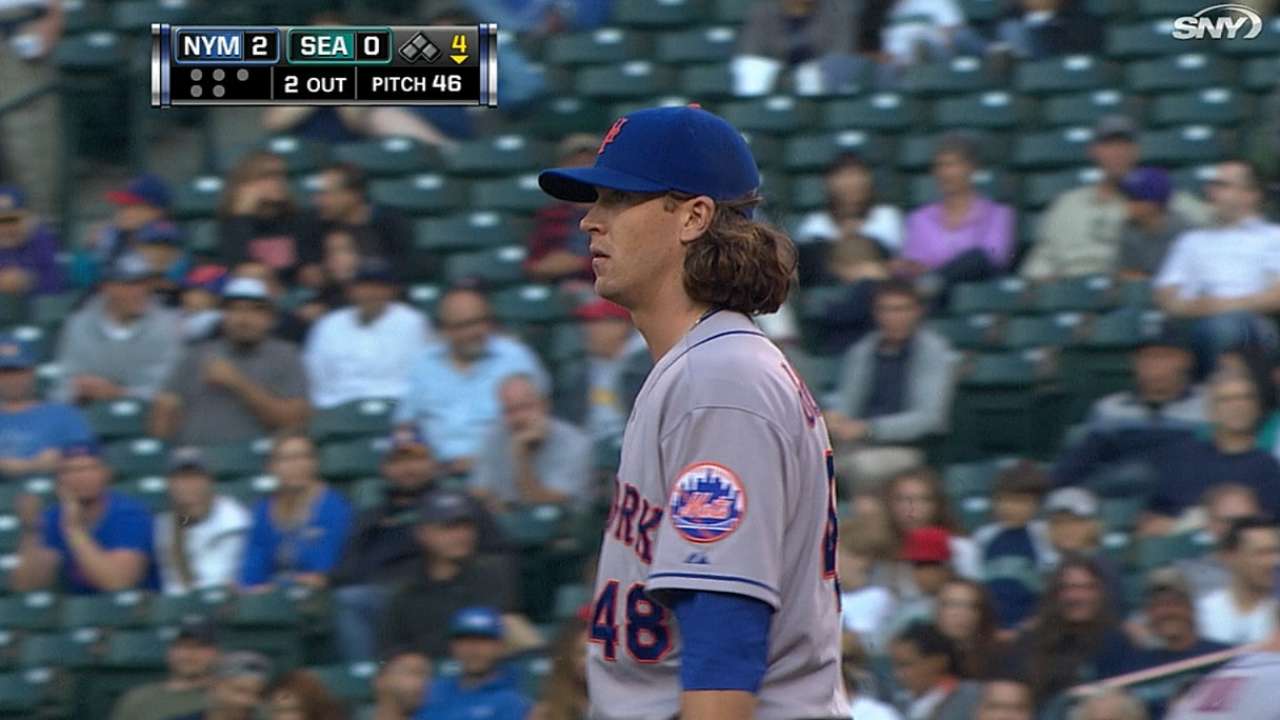 deGrom pads RoY resume in win over Mariners