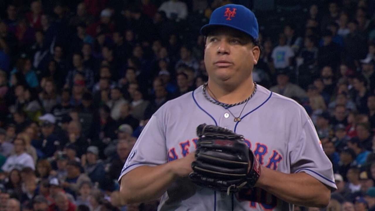 Colón domina a Marineros para darle serie a Mets