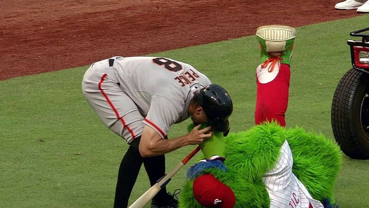 Pence's antics highlight Wacky Wednesday