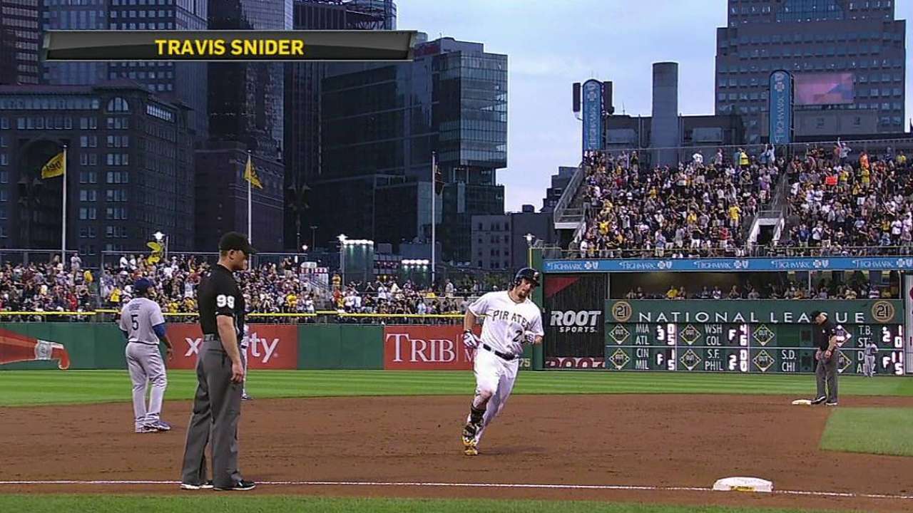 Snider gets day off as he deals with hamstring injury