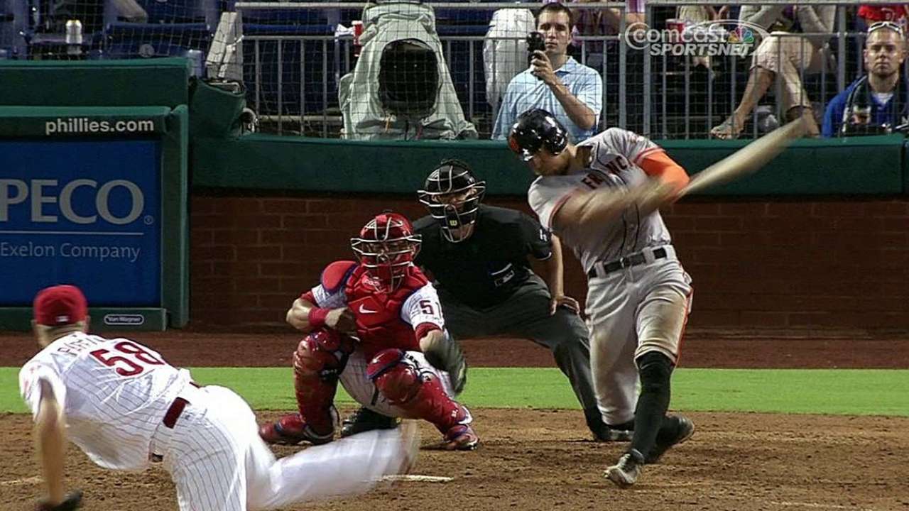 Filis volvieron a sucumbir ante Pence y Gigantes