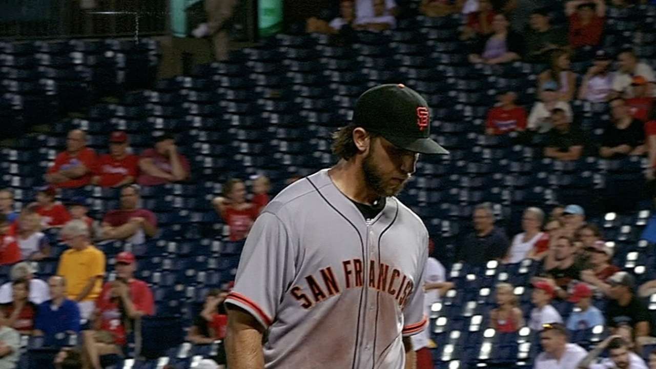 Bochy's rotation reflecting one game at a time