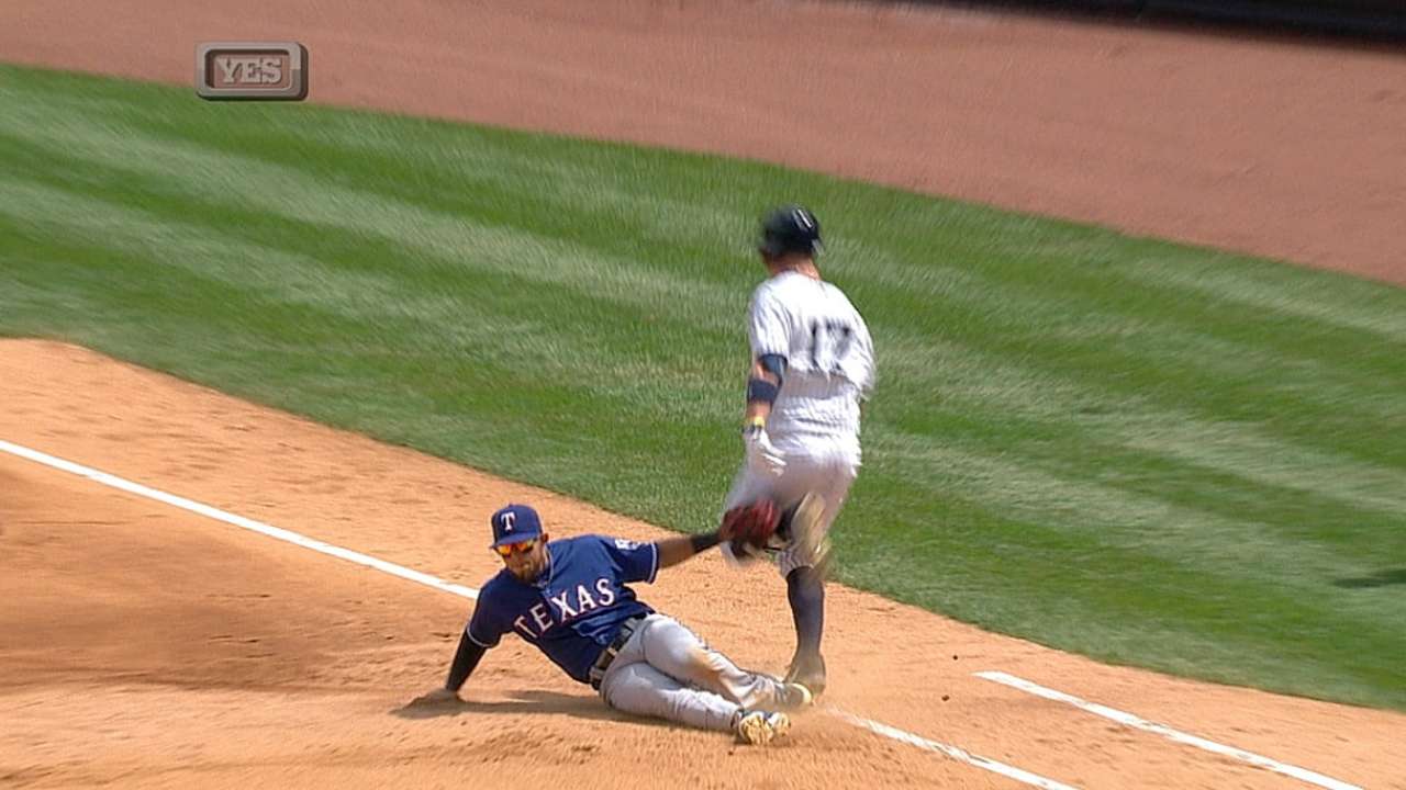Rangers' graceful out confirmed after replay