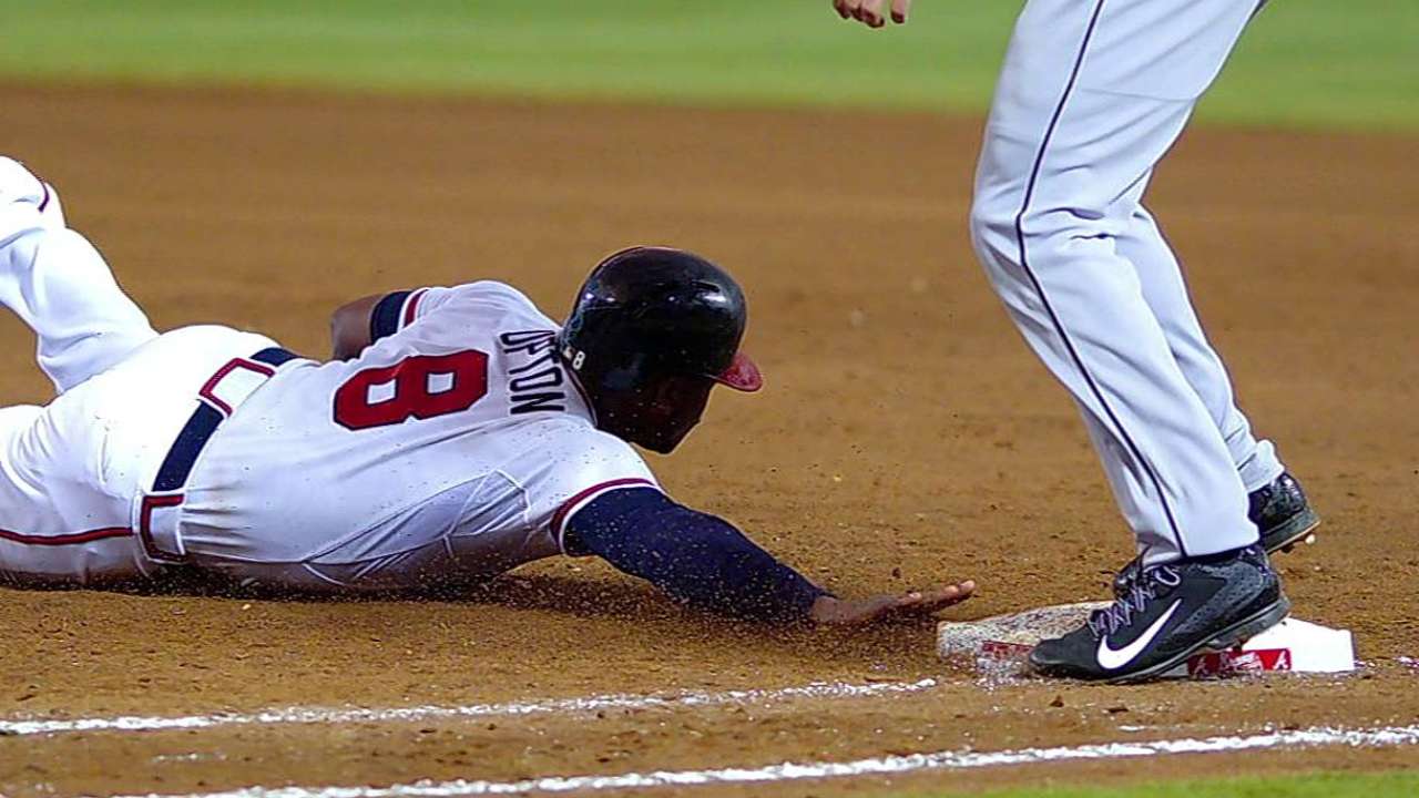 Overturned call gives Miami inning-ending double play