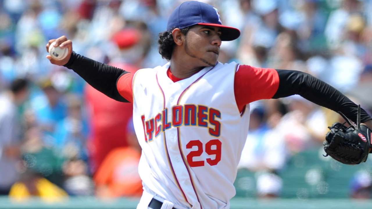 Molina racks up 12 more K's for Brooklyn