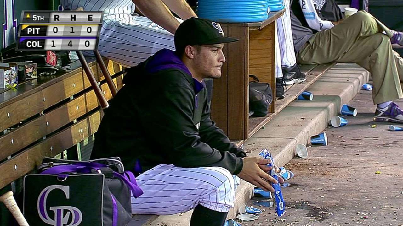Arenado should take benching as learning opportunity