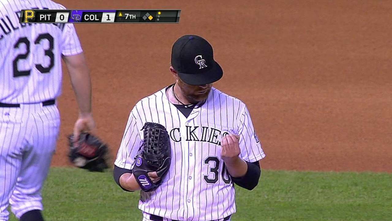 Anderson exits with blister, expects to make next start