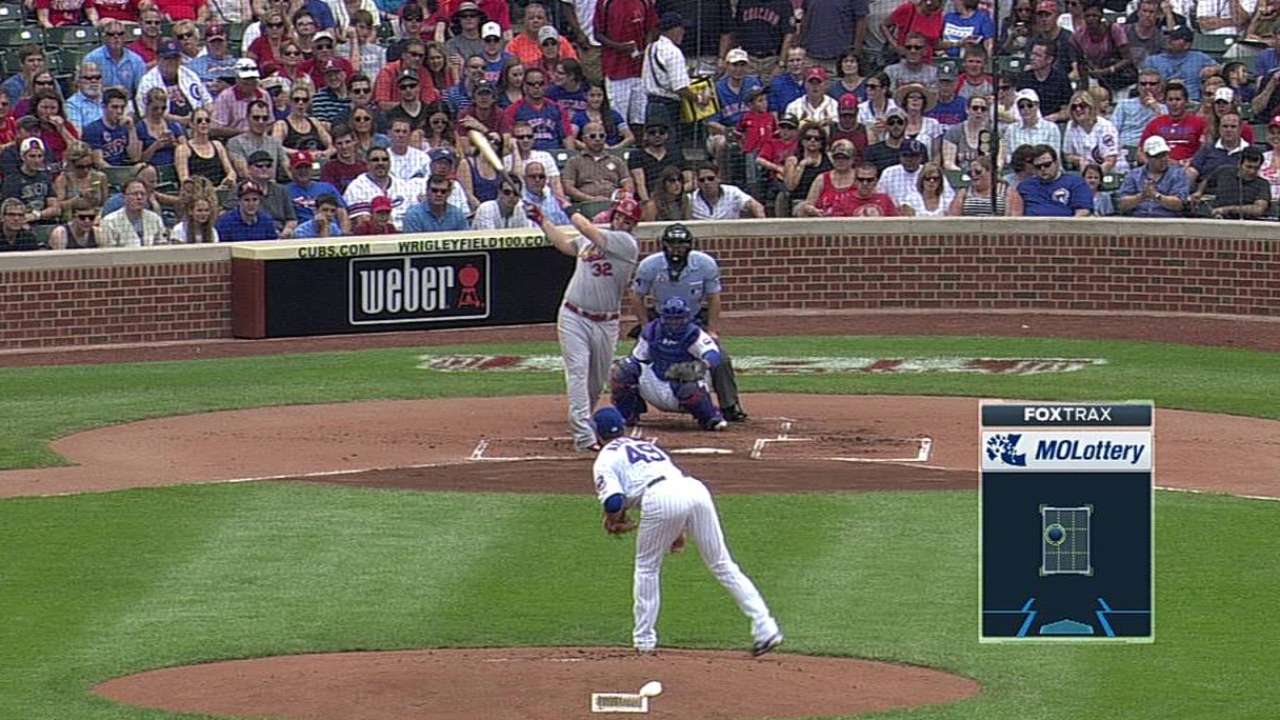 Bateo de Adams encaminó triunfo de Cardenales