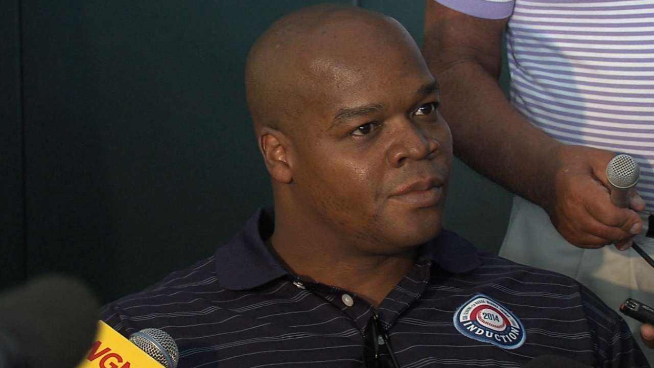 Big Hurt stressed, grateful as induction nears