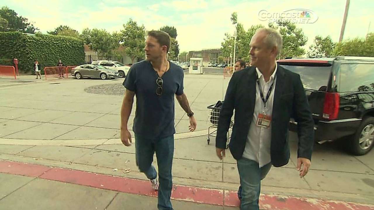 Giants-Sox deal reunites Peavy with Bochy