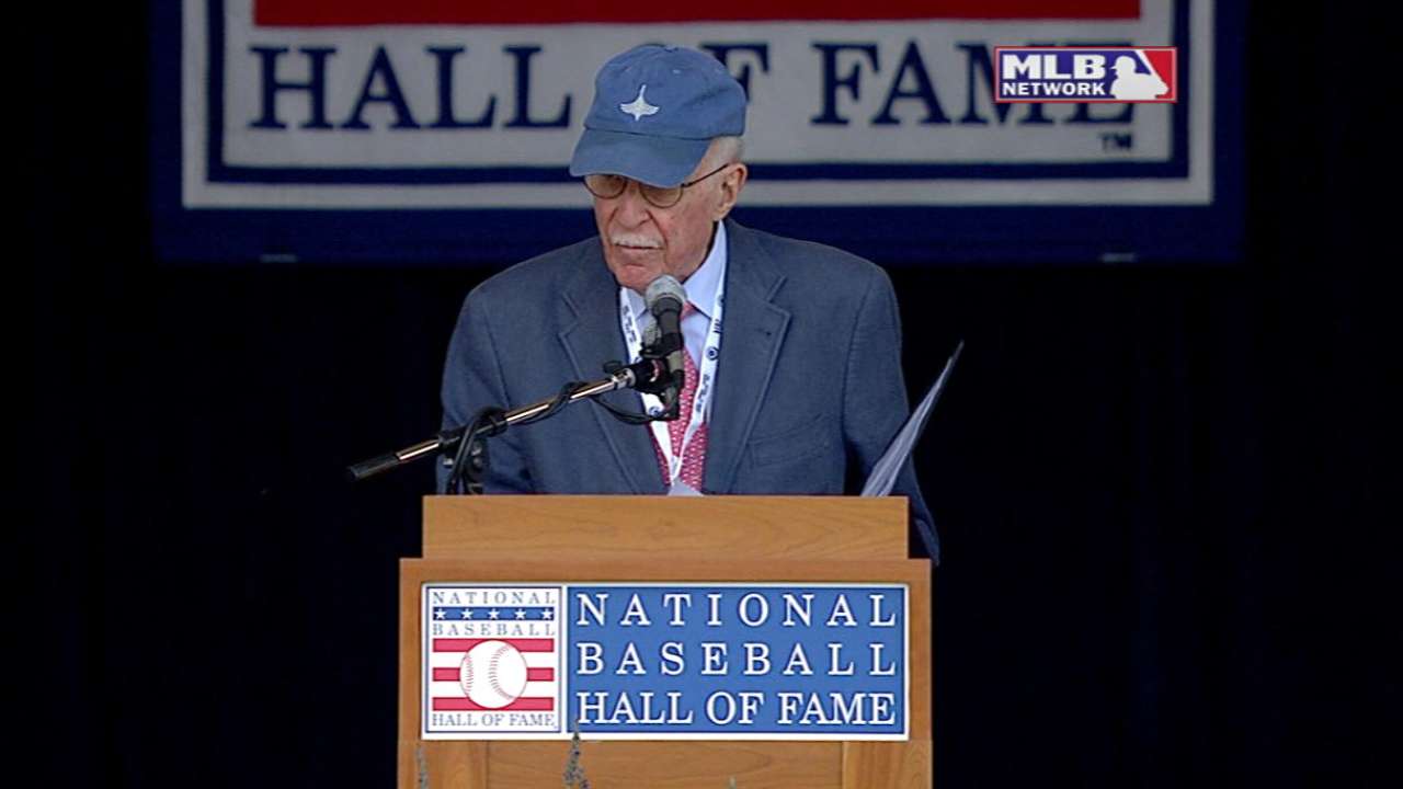 Spink winner Angell covered baseball like no other