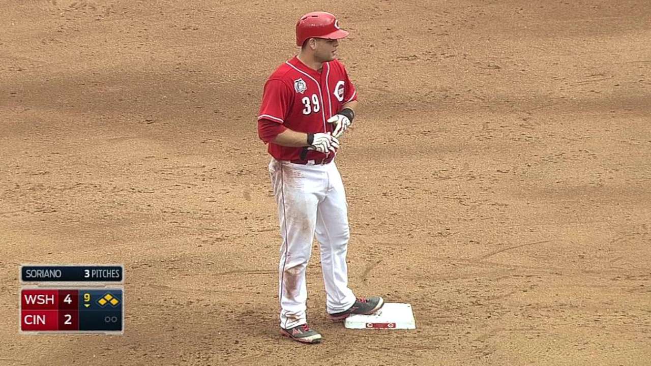 Reds drop series as offense can't support Latos