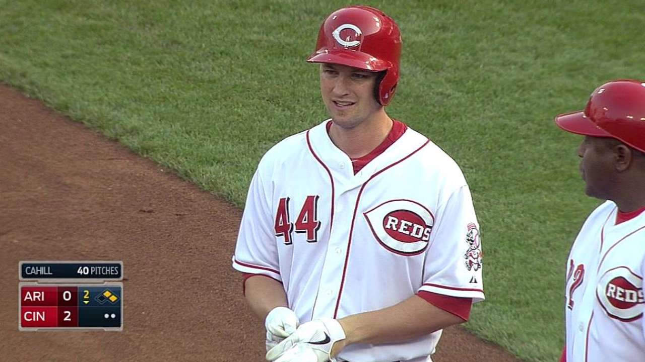 Rojos blanquearon a D-backs de la mano de Leake