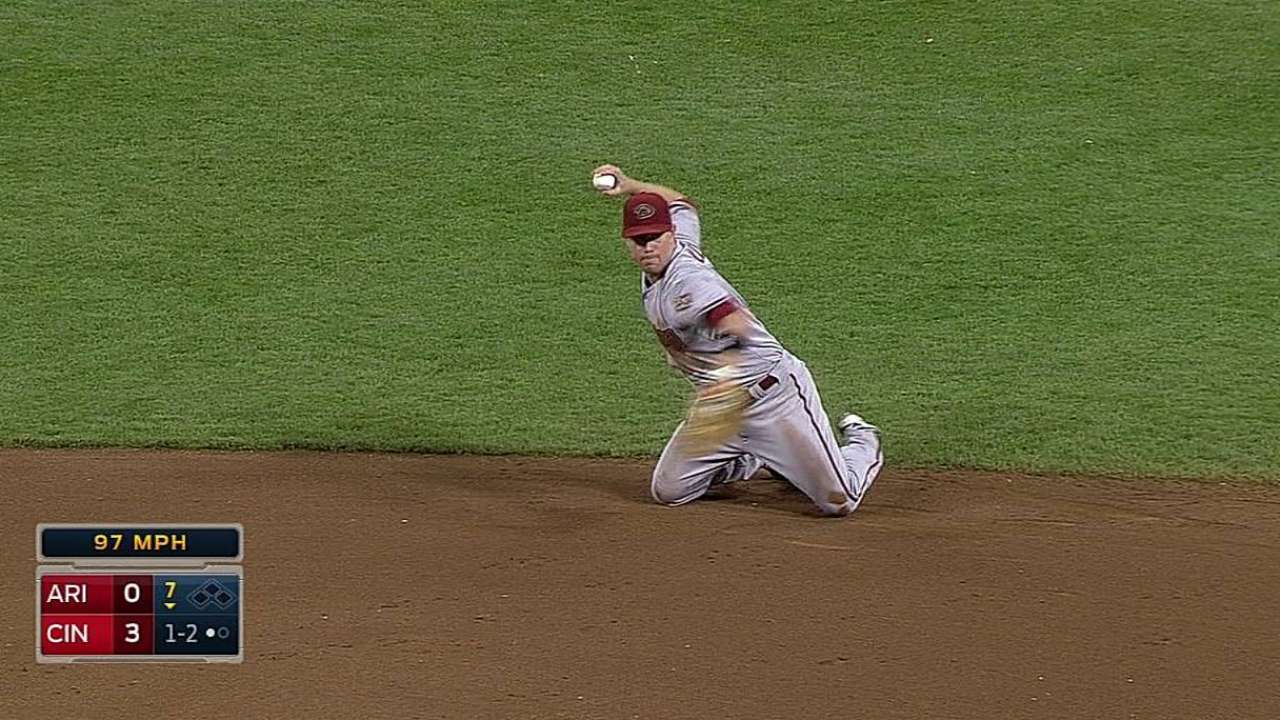 D-backs cayeron dominados por Leake y los Rojos