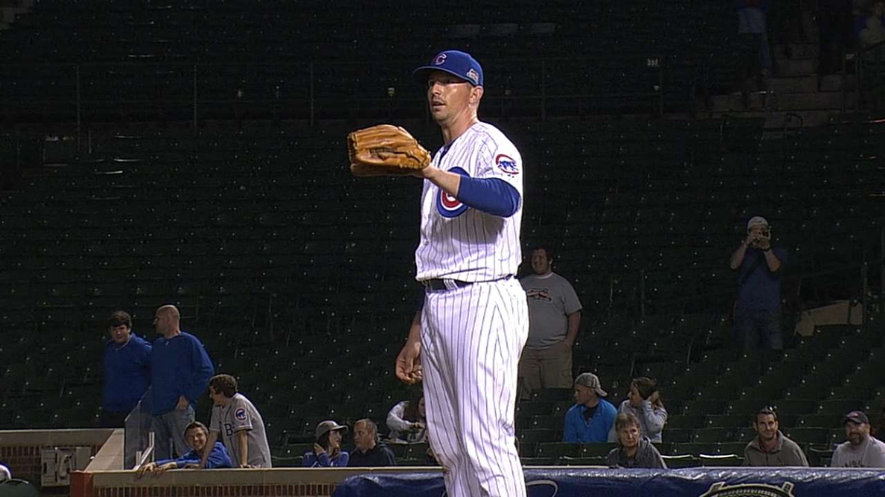 Baker enjoying position in Cubs' history
