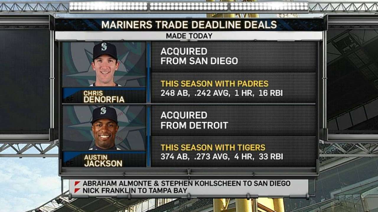 Jackson, Denorfia ready to step in and contribute
