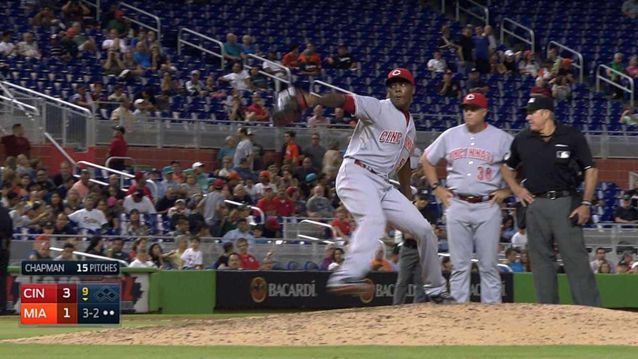 Repetición instantánea benefició a Rojos vs. Miami