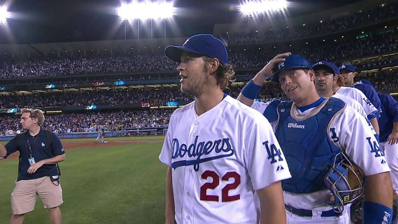 Kershaw wins second straight NL Pitcher of the Month