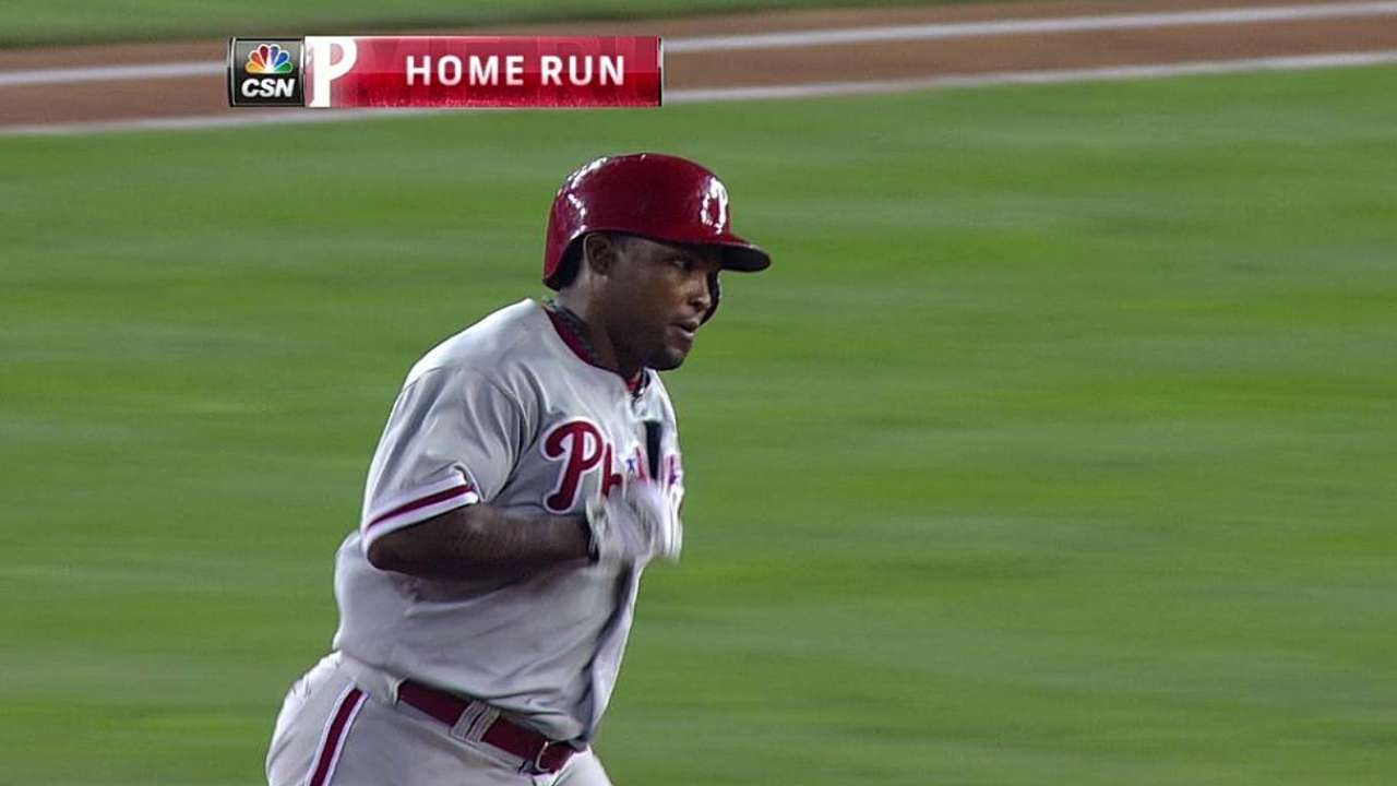 Hernández y Byrd guían a Filis vs. Nacionales