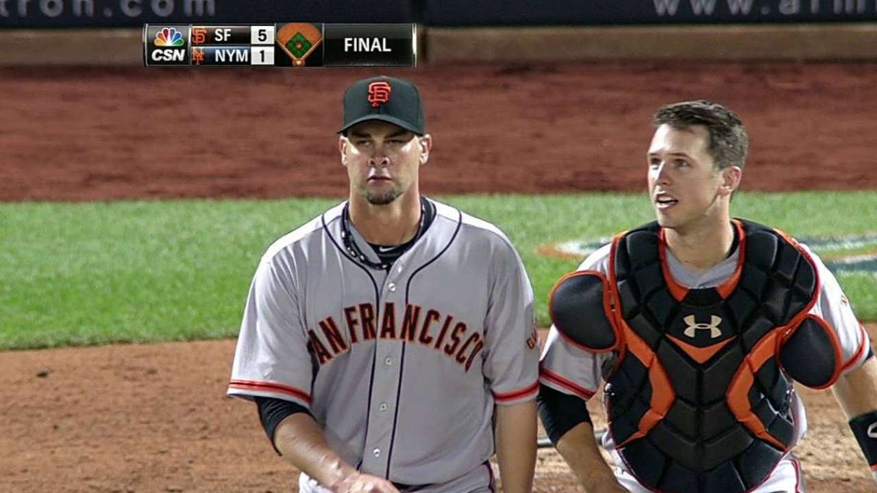 Vogelsong domina a Mets y lanza juego completo
