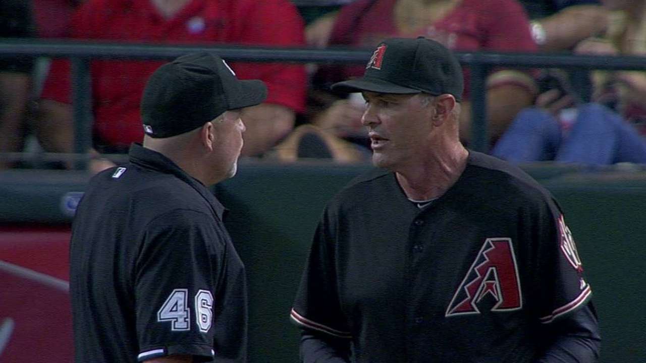 Gibson tossed after call not overturned