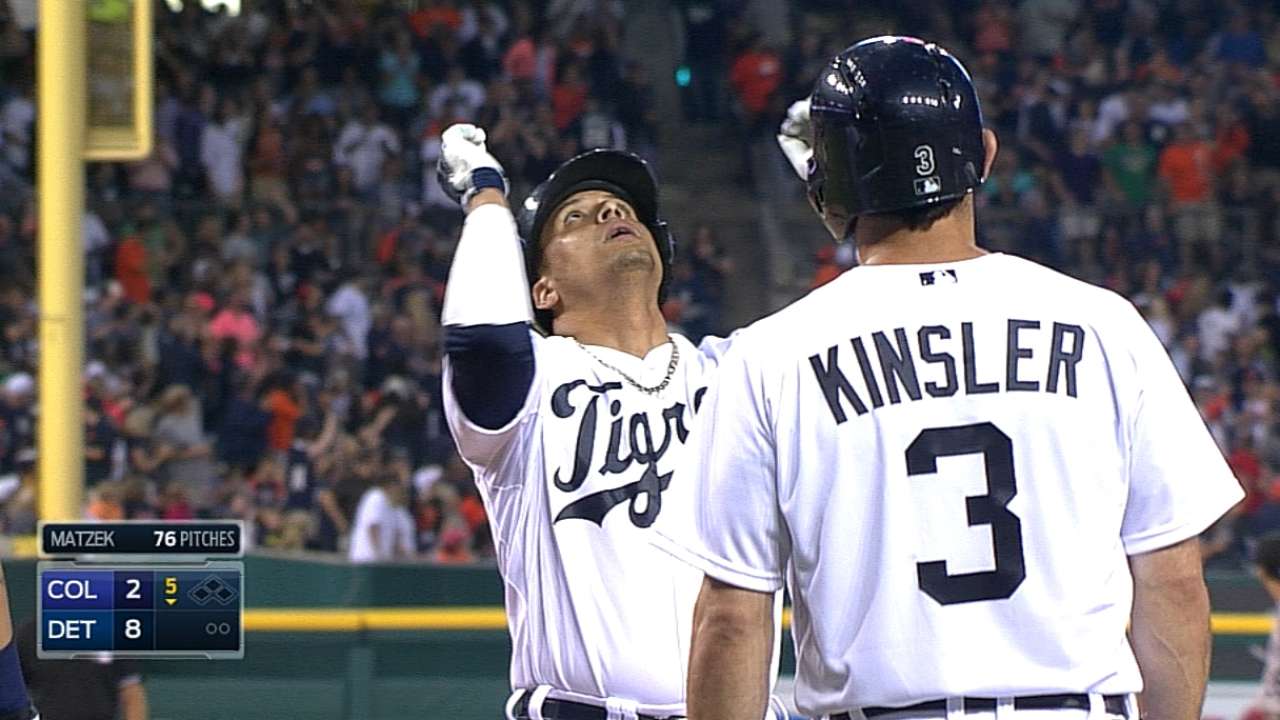 Tigers are first team since '06 to score every inning