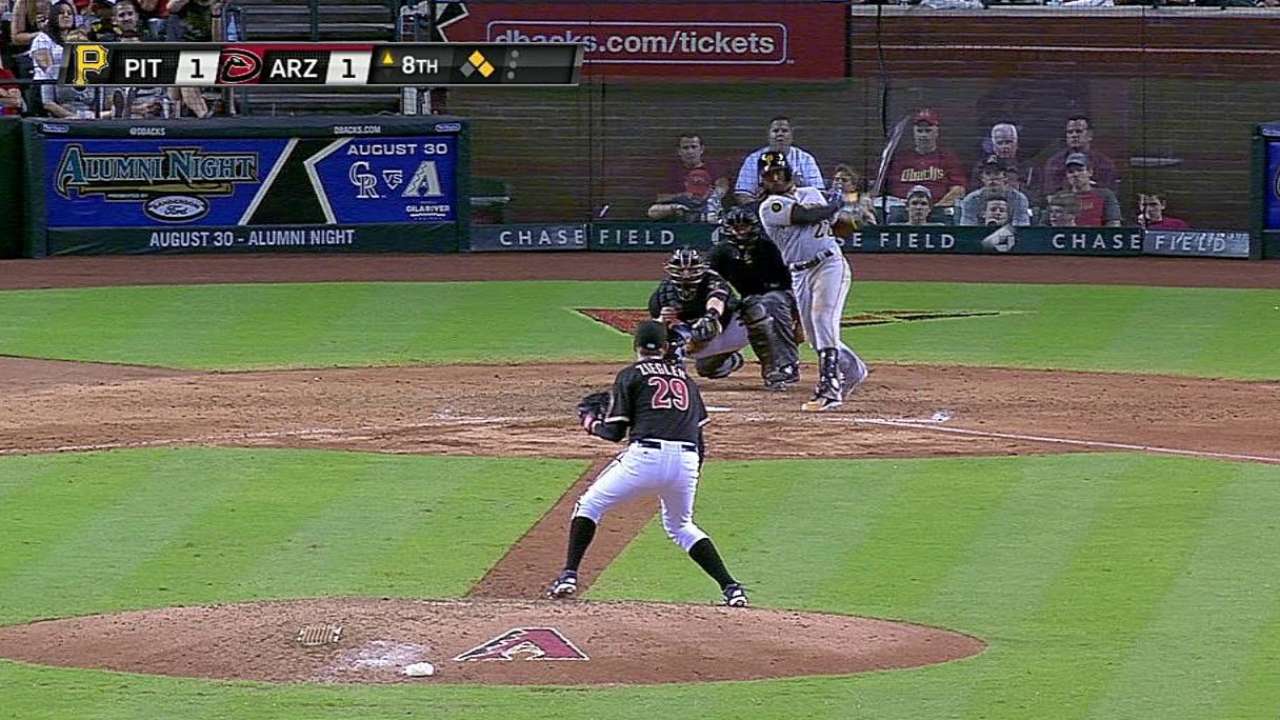 McCutchen define triunfo de Piratas sobre D-backs