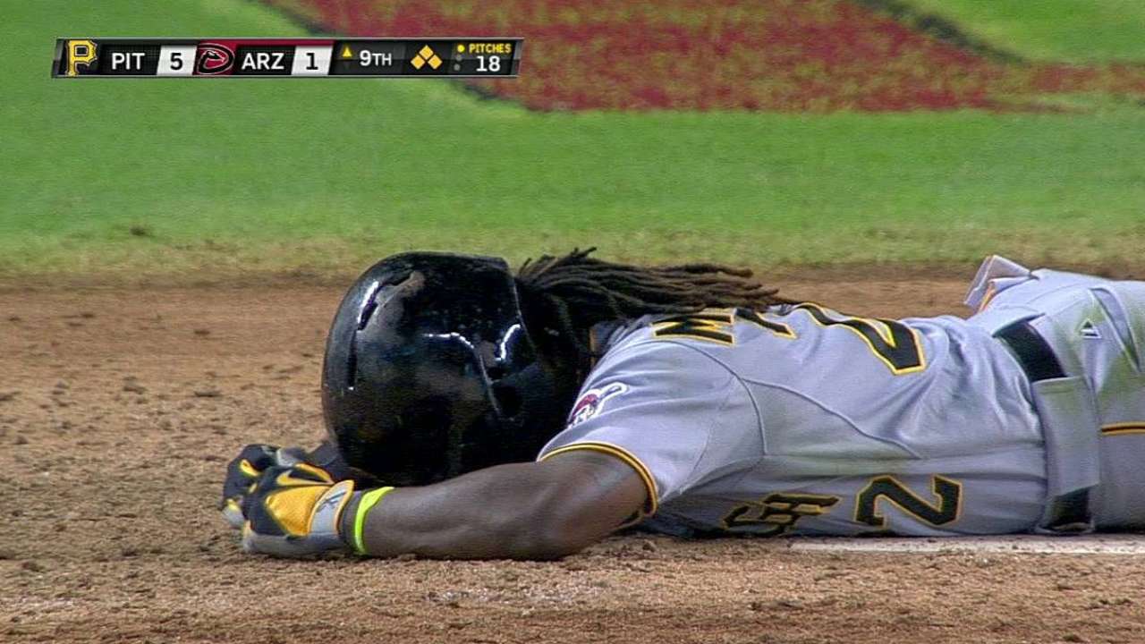 Cutch upset over hit-by-pitch: 'I don't forget'