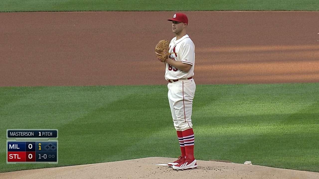 Masterson delivers as advertised for Cards