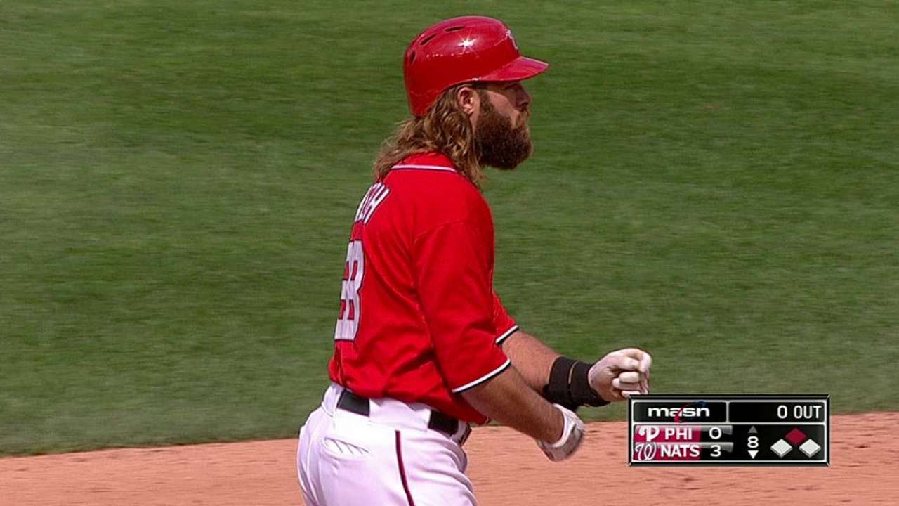 Prolific July nets Werth NL Player of Month honors