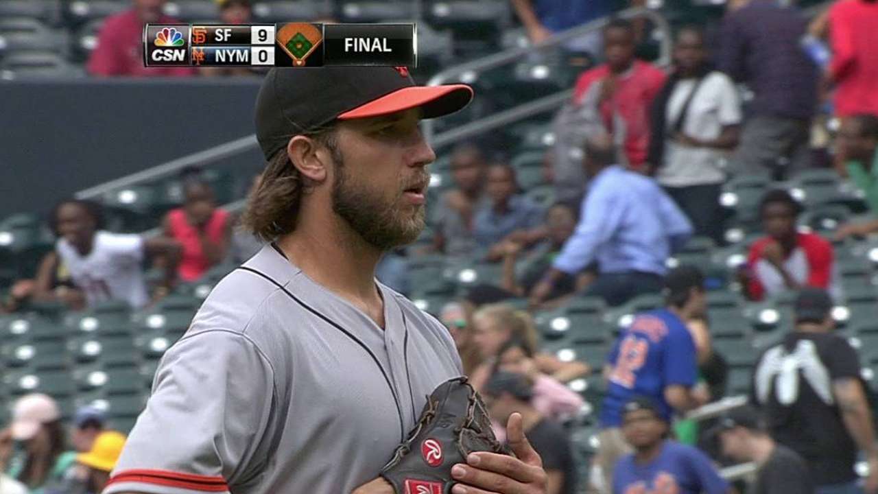 Ofensiva y pitcheo de Gigantes fue mucho para Mets