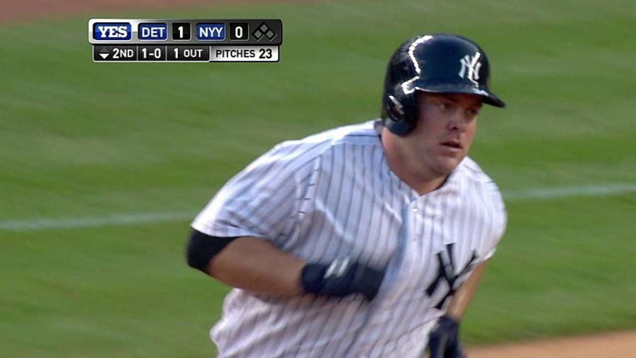 Yanks' run of close games continues in loss to Tigers