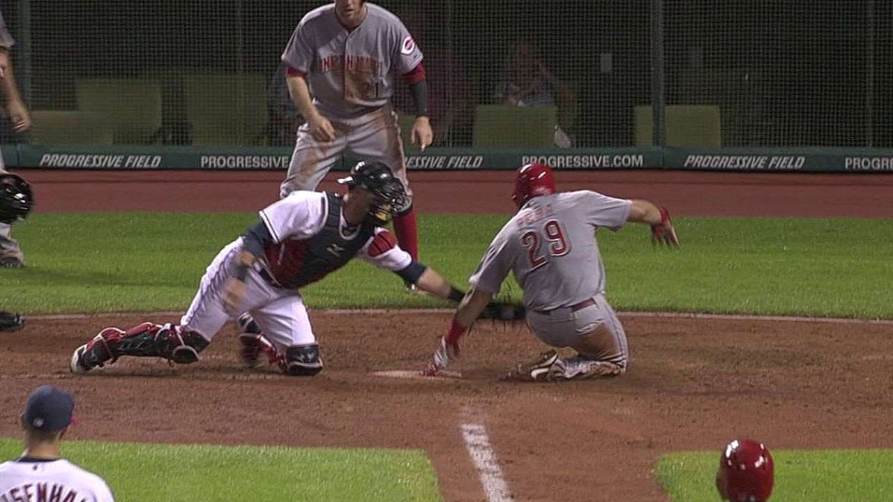 Reds lose challenge, but win game-ending review