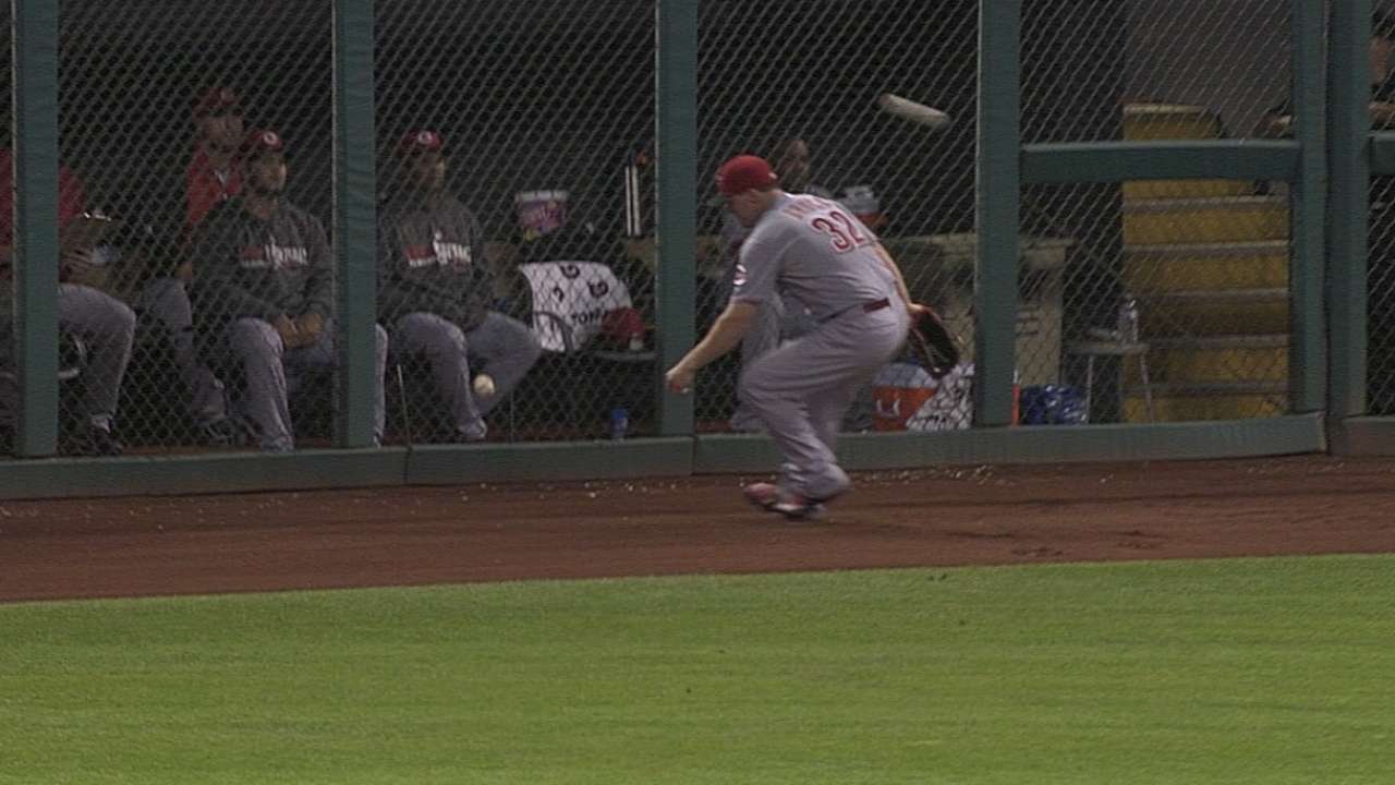 Bizarre play leaves Reds, Indians in disbelief
