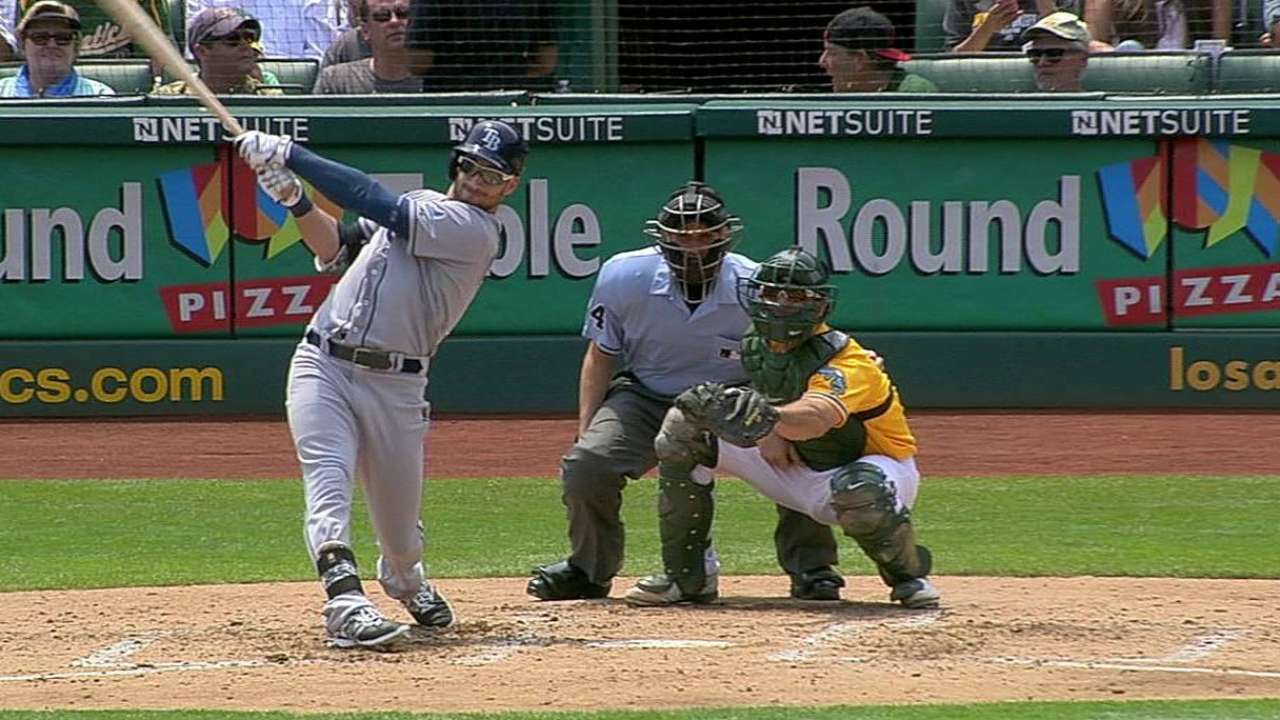 Rays dominaron para frenar las escobas de Atléticos