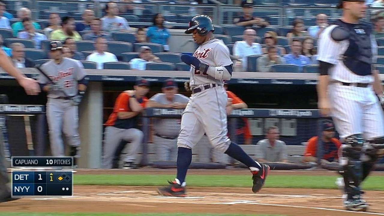 Verlander burned by HRs as Tigers' bats go cold