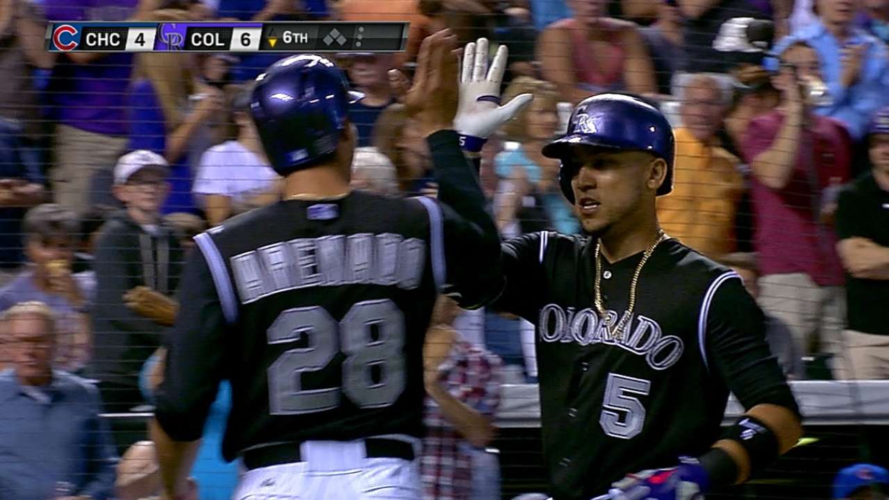 Dickerson, CarGo each flirt with cycle in rout