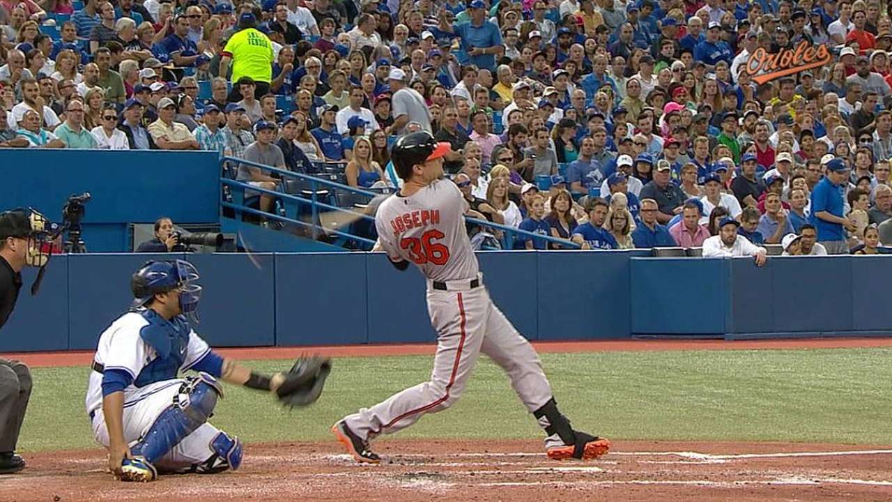 Joseph apoyó a González con HR y ganó Baltimore