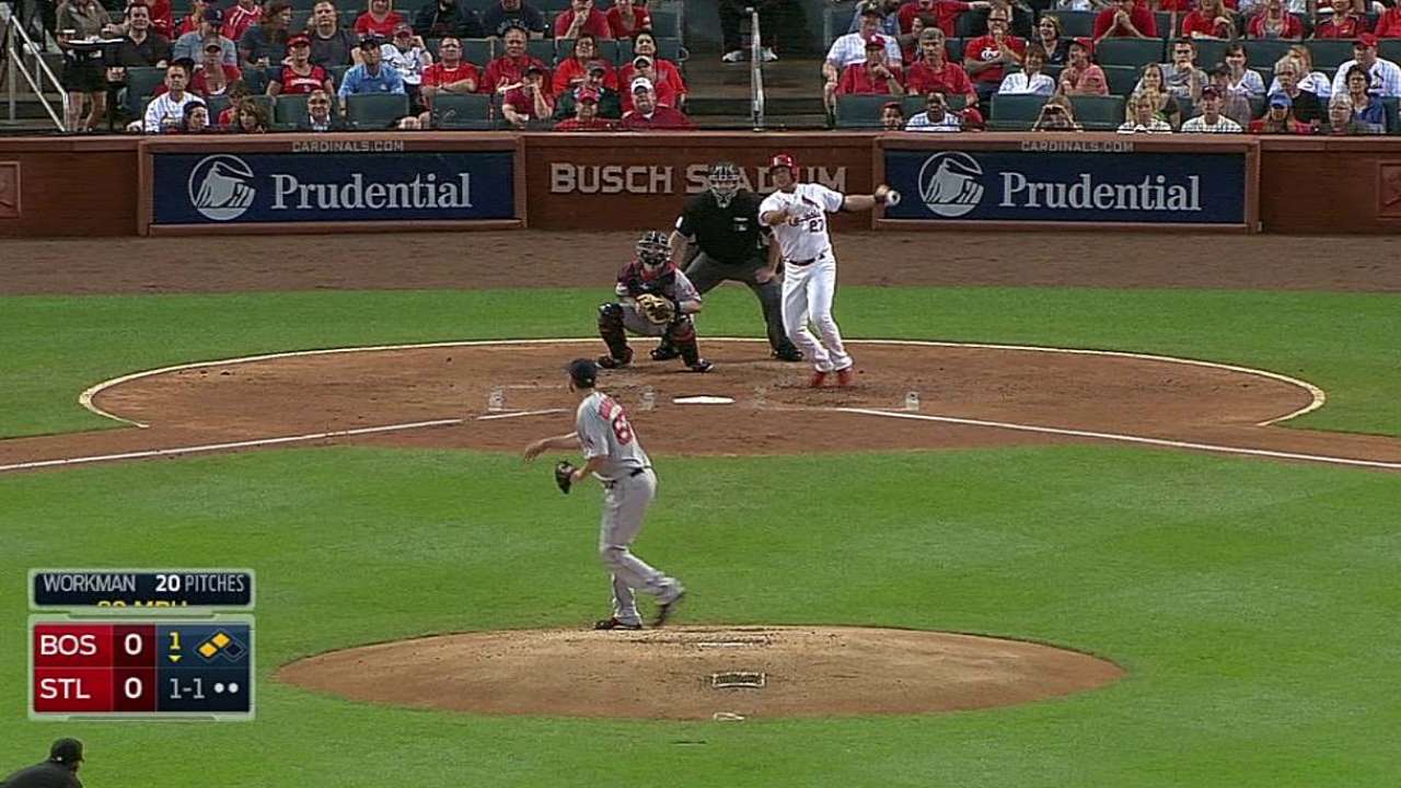 S.L. derrota a Boston y Wainwright llega a 14 triunfos