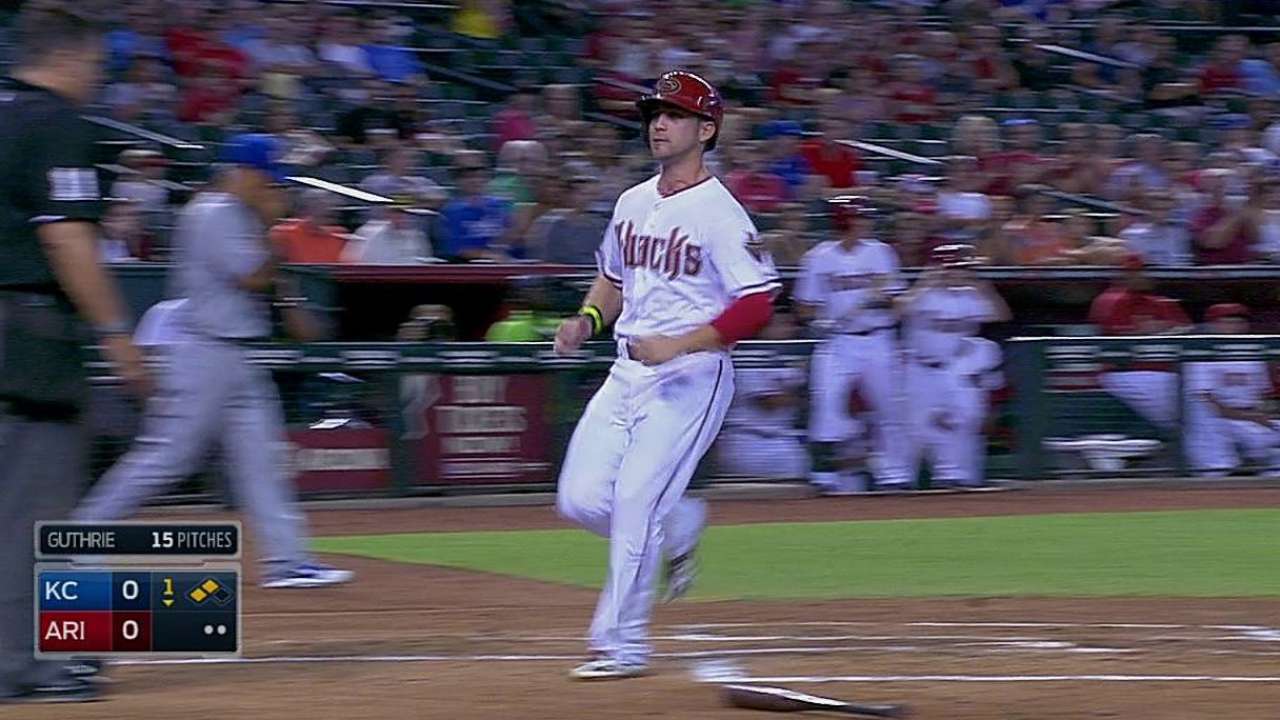 D-backs fueron barridos a domicilio por los Reales