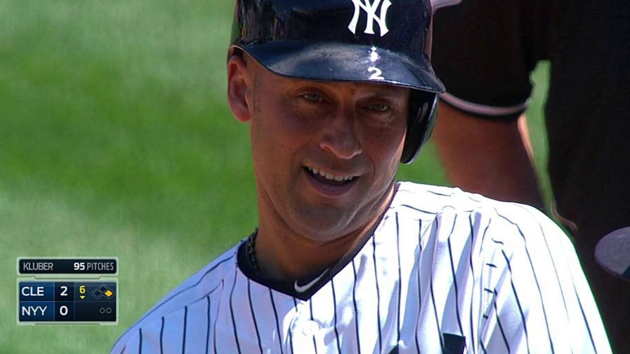 Jeter alone in sixth place with hit No. 3,431