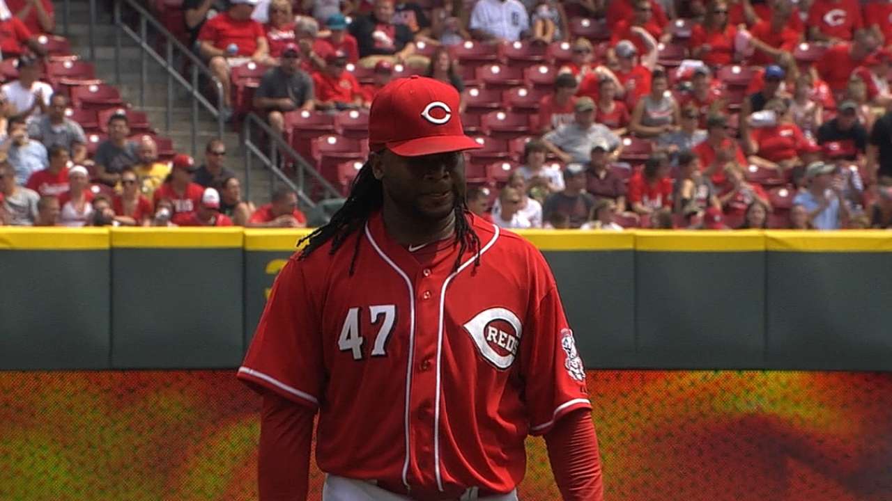 Cueto garners NL Player of Week honors