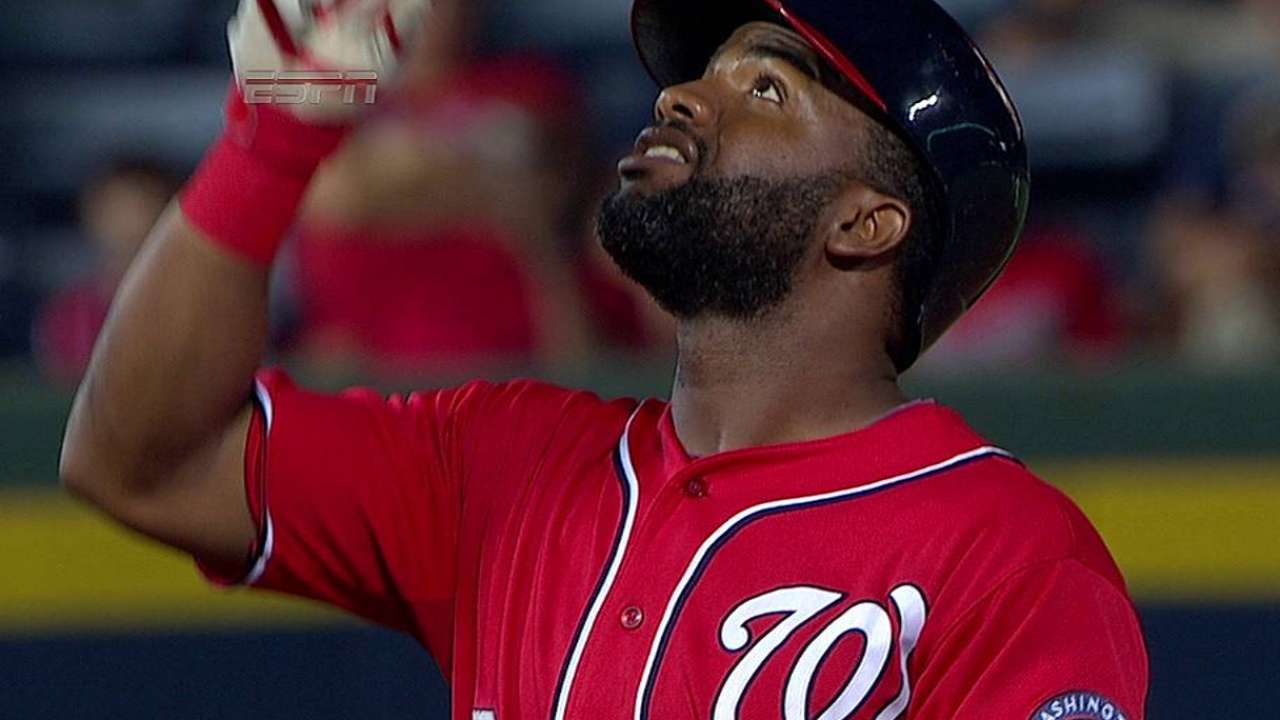 Even-keeled Span making big impact for Nats
