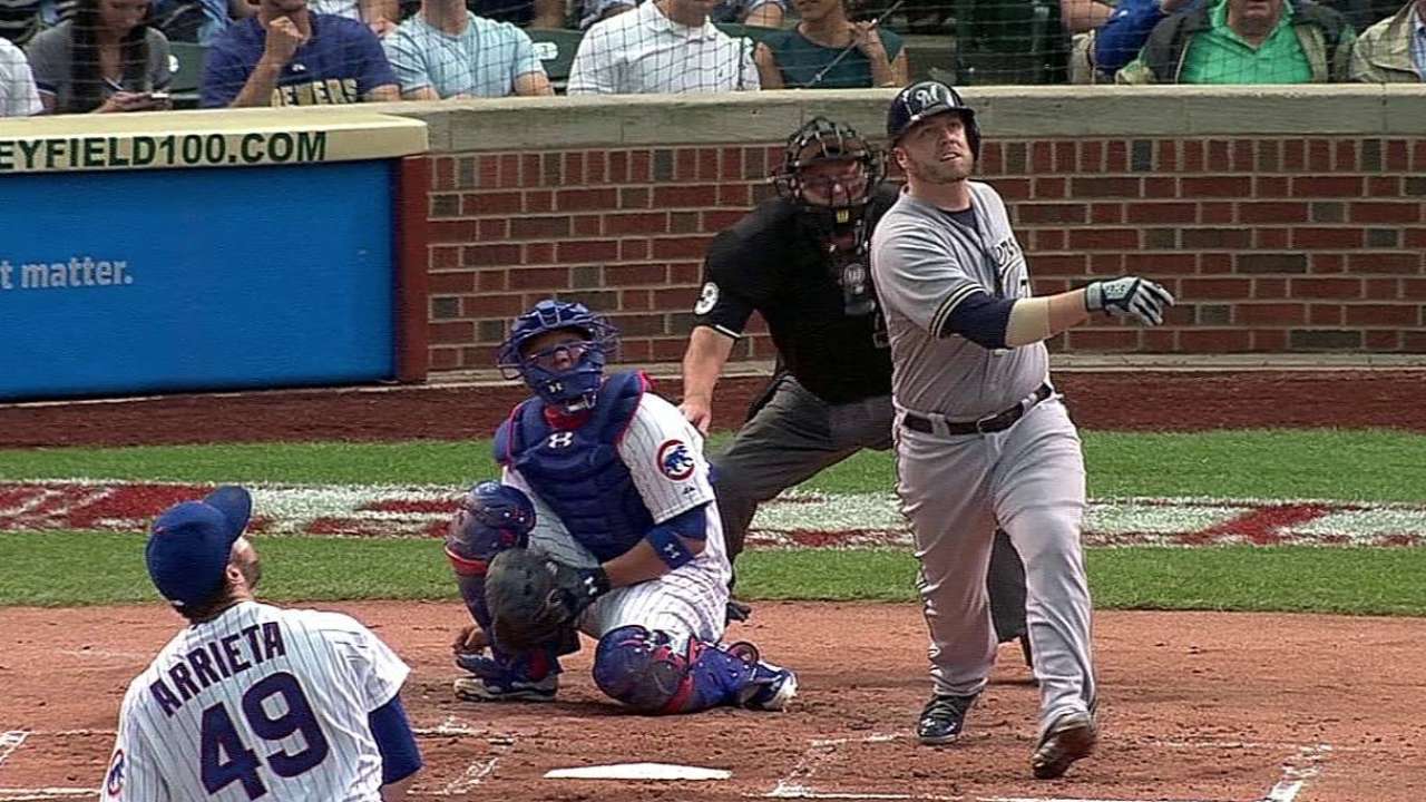 Gallardo dominó a Cachorros y Cerveceros ganaron