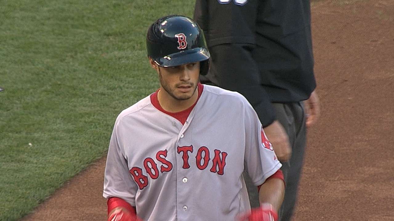 Running down a dream: Kelly gets first steal