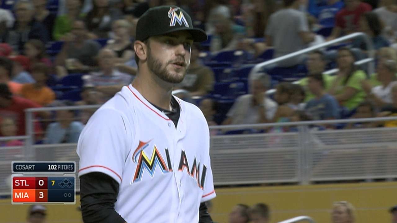 Cosart earns first Marlins win with scoreless gem