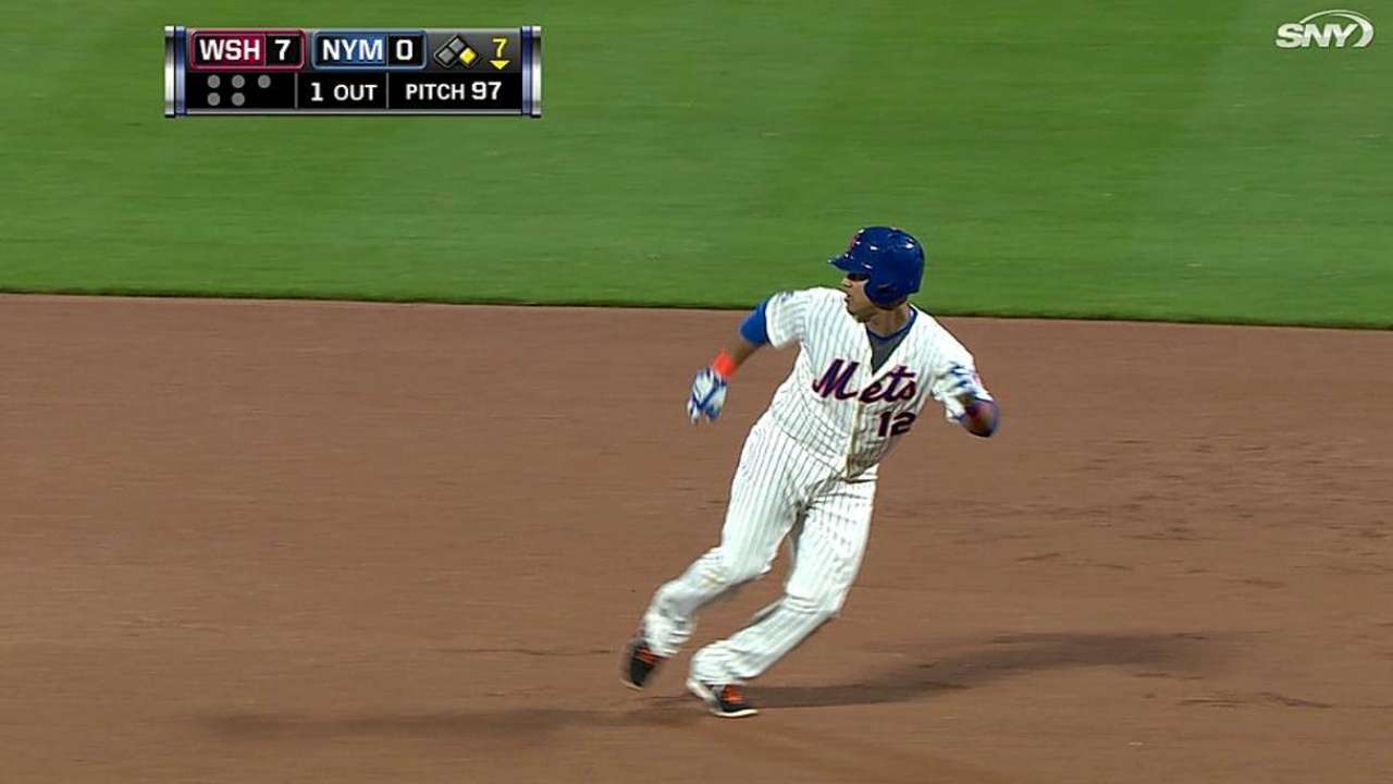 Jonrones hundieron a Montero, Mets ante Nacionales