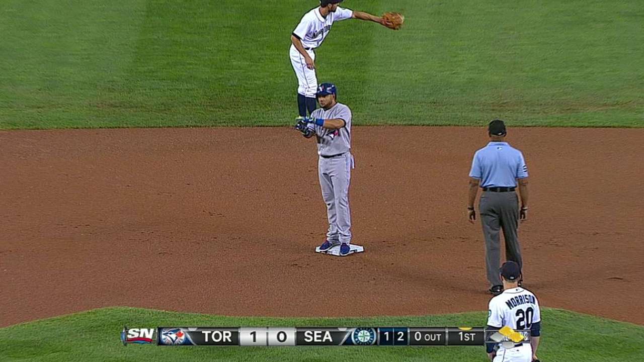 Happ's hot streak comes to end in rough outing