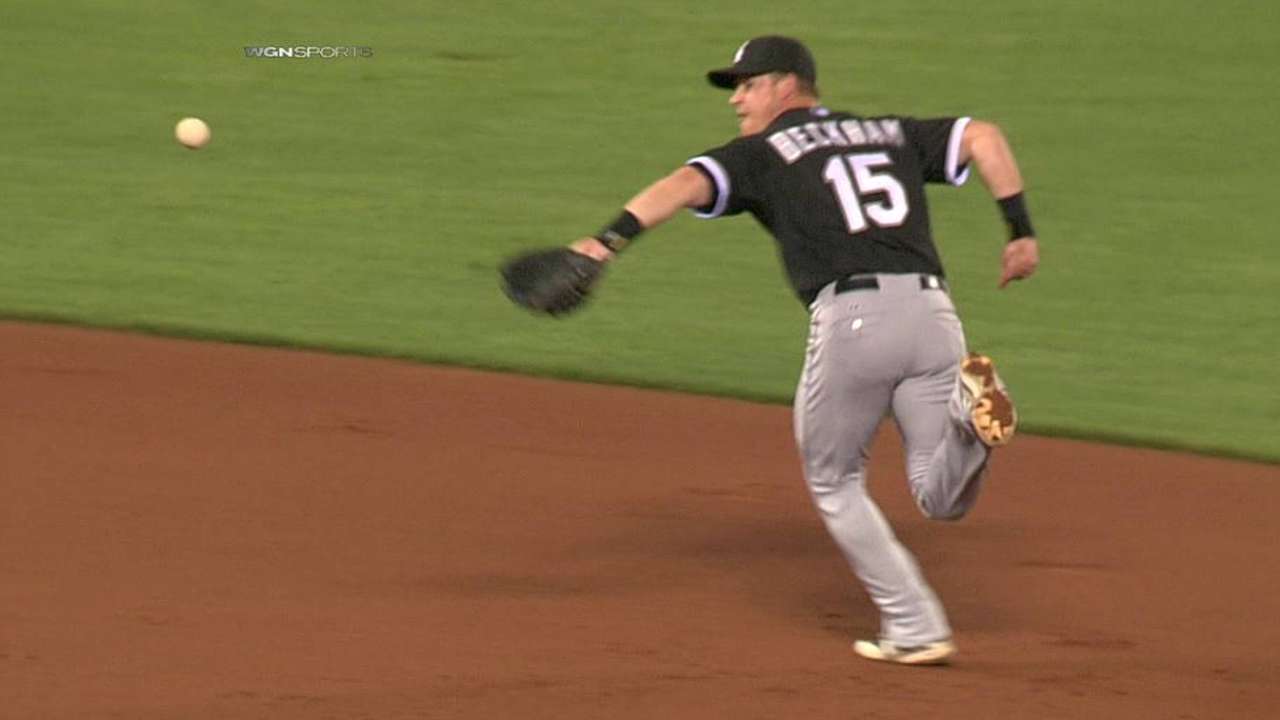 White Sox deal Beckham to Angels