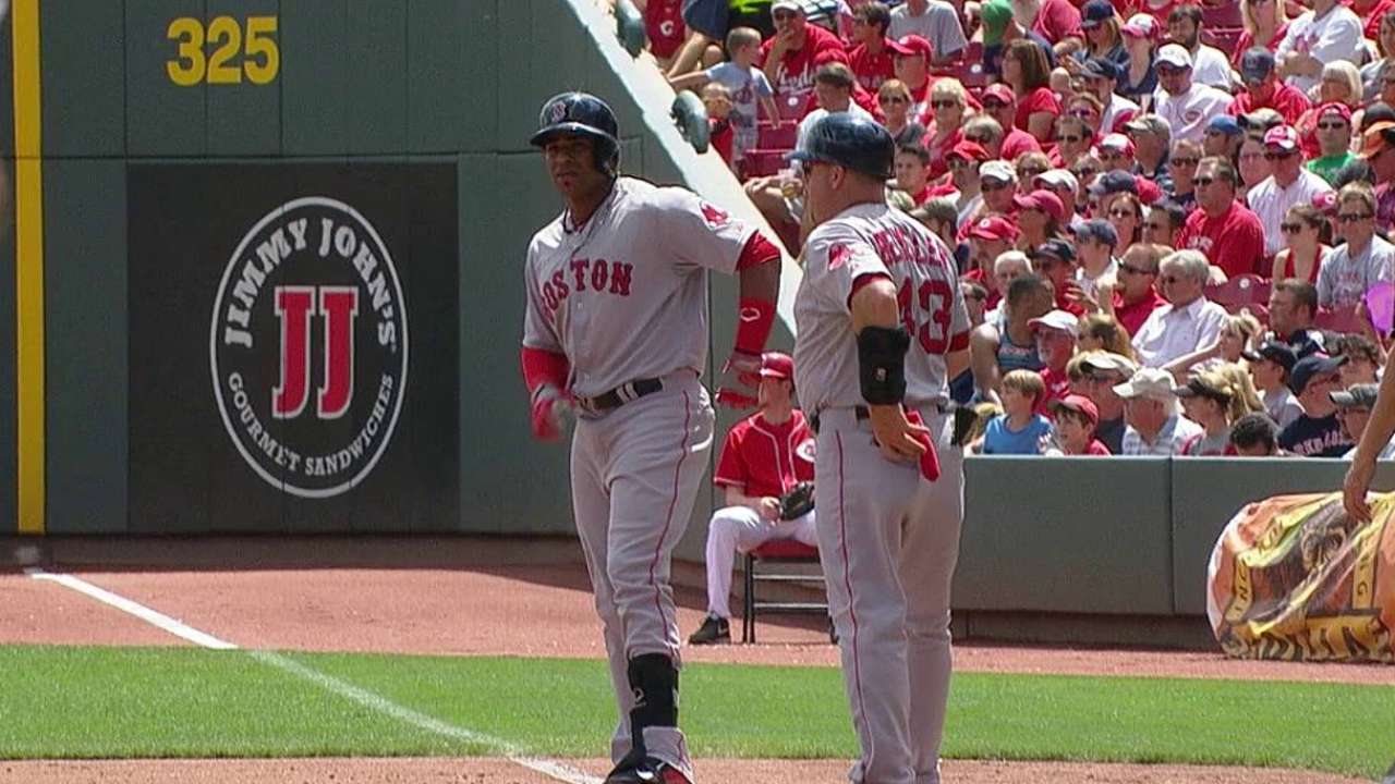 Cespedes exits as precaution with hand contusion